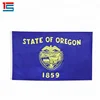 Cheap fast leading time polyester Oregon state flag