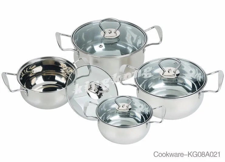 German Style Stainless Steel Cookware Sets For Kitchen As Seen On Tv
