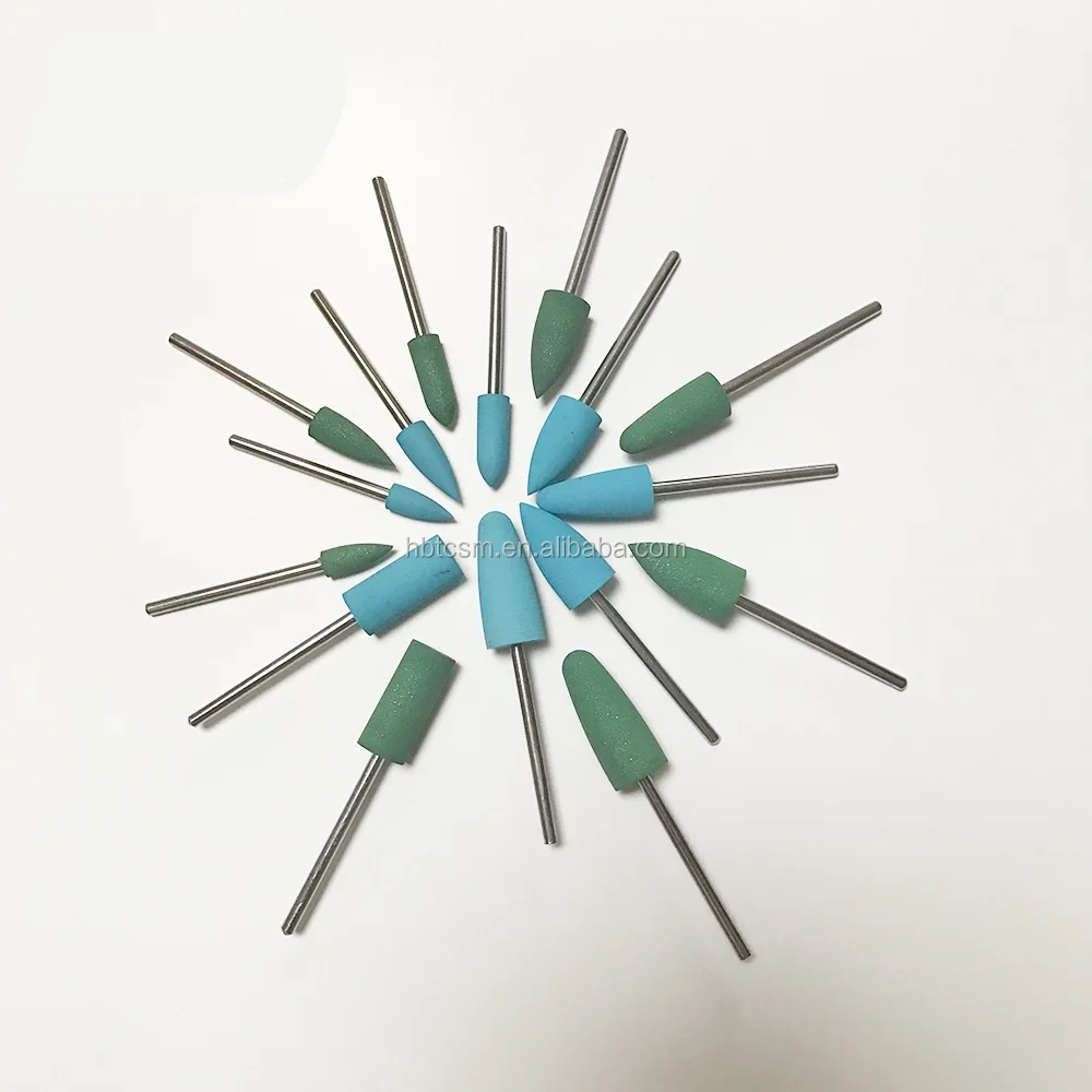 Dental Abrasive Material Silicone Rubber Polishing Burs Buy Dental