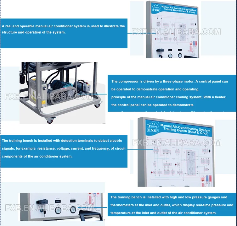 Automotive Manual Air Conditioning System Trainer(cool Only) Vocational ...