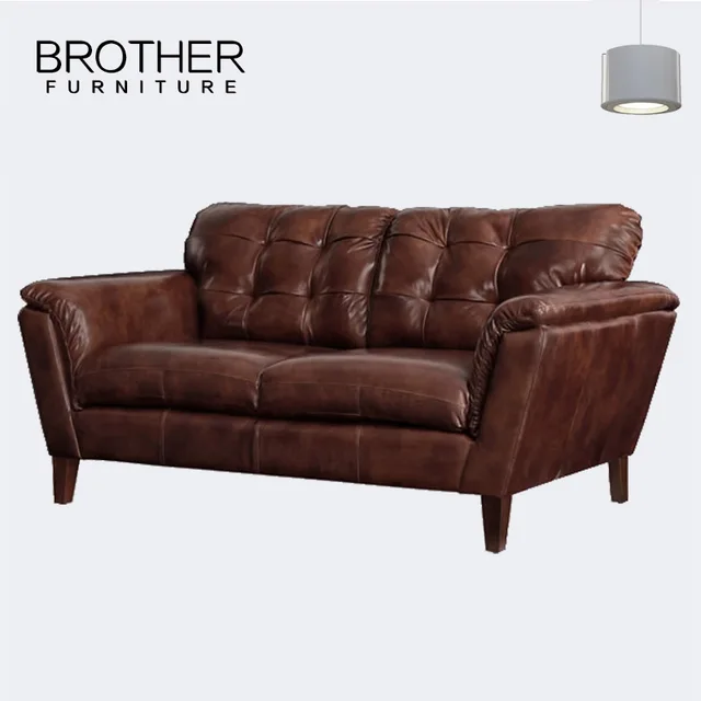 latest design graceful chesterfield tufted leather couch sofa