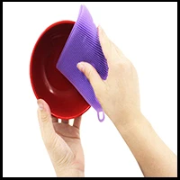 silicone scrubber