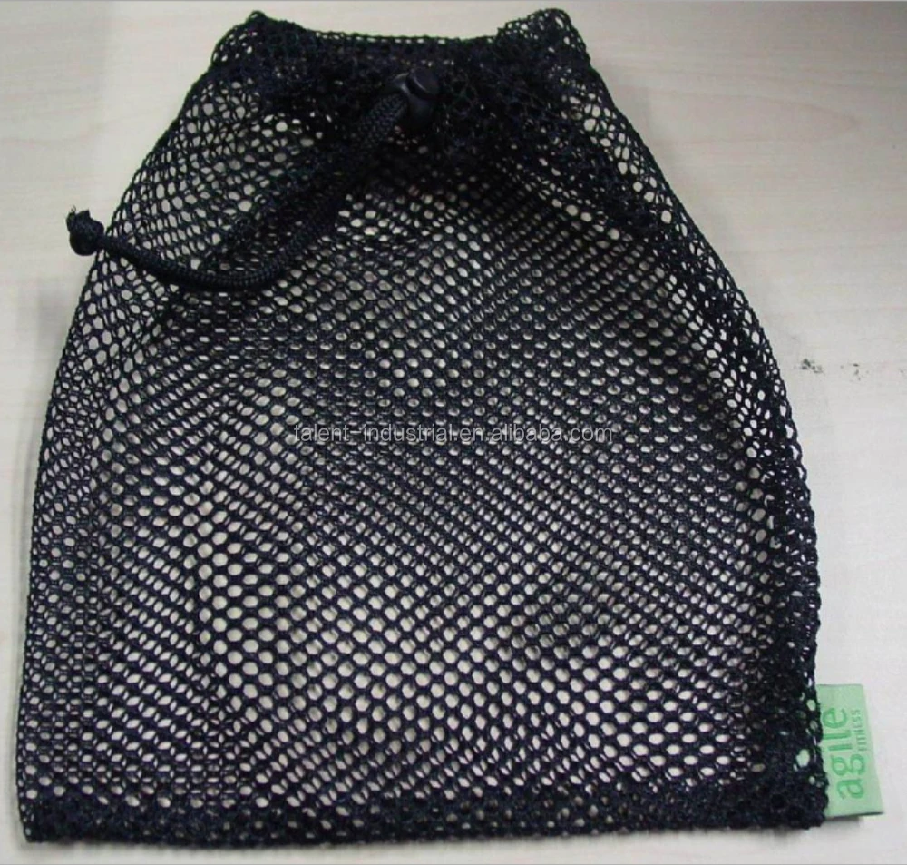 mesh shower bag drawstring