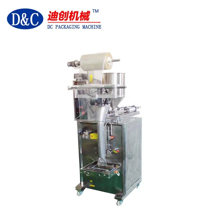 Automatic liquid sachet / honey packing machine , vertical form fill seal packaging machine