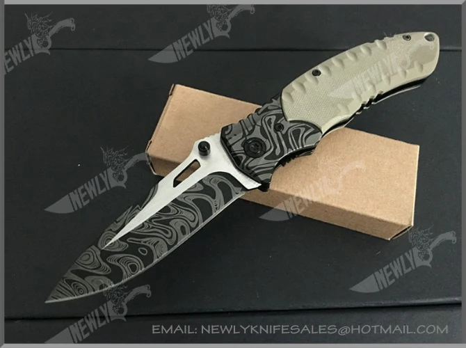 Outdoor Survival Utility Knife Tactical Folding Hunting Knife