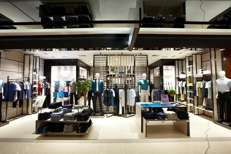 Clothes Store Men's Clothing Shop Displays Interior Design Menswear