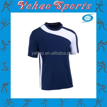 navy blue soccer jersey