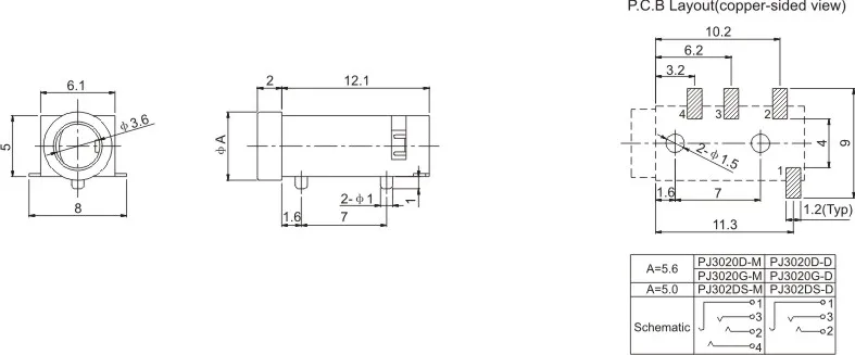 PJ3020D  PJ3020S  PJ3020G