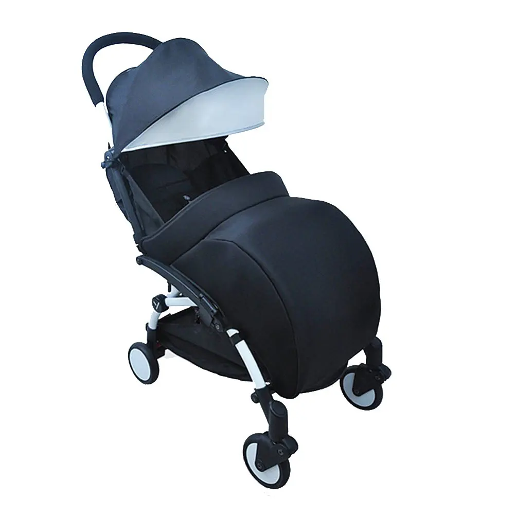 Chinatera Universal Baby Jogger Footmuff Stroller Buggy Pushchair Pram Foot Cover (Black)