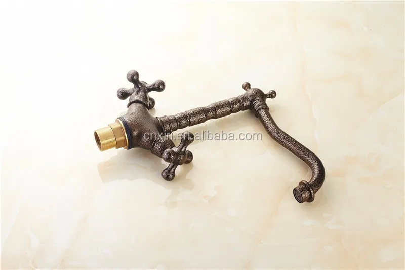 Antique Faucet Roman Bronze Taps European Style 360 Rotation Antique Faucet Roman Bronze Taps