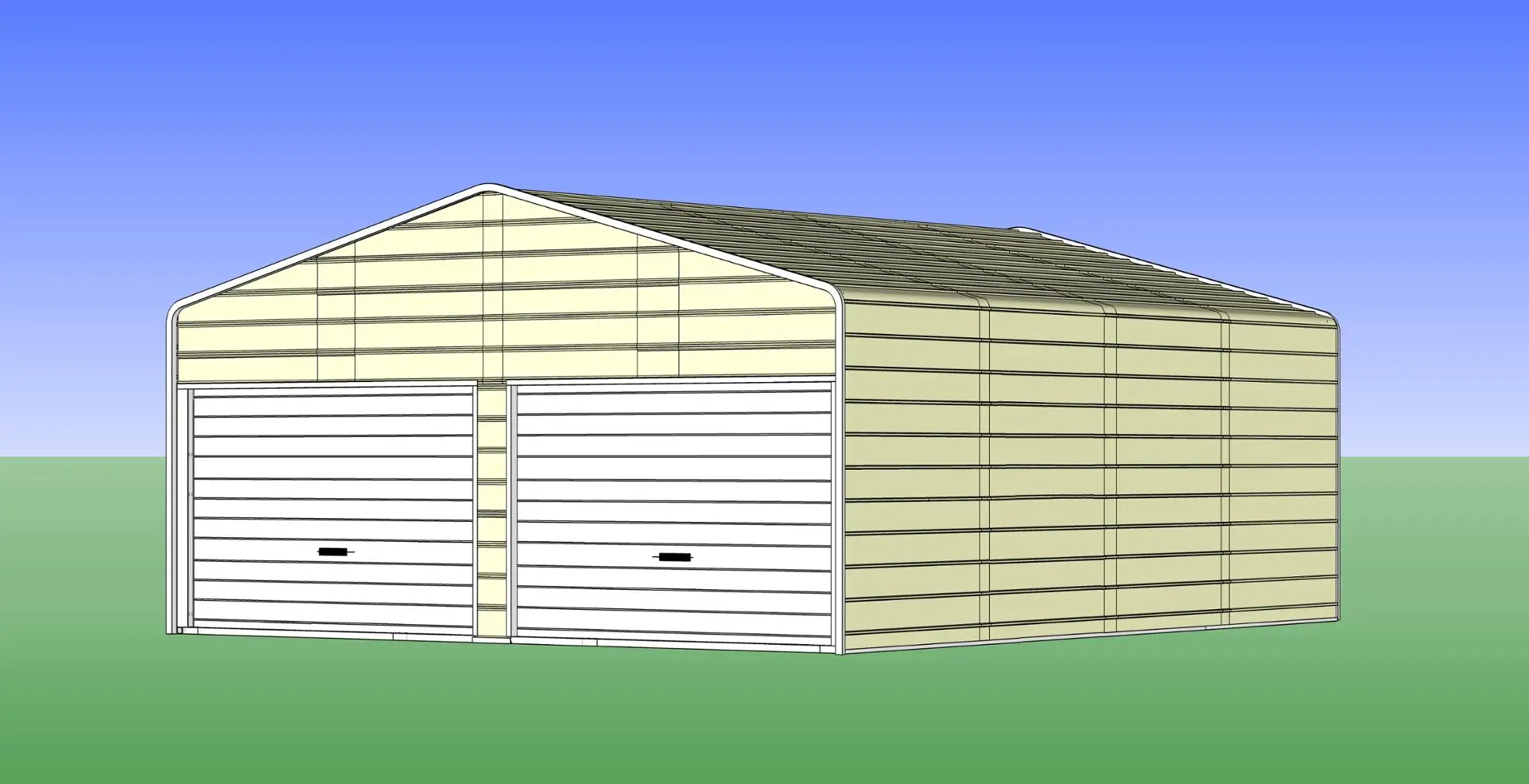 6m X 6m車ガレージ小屋 ガレージキット 金属ガレージセット Buy 6m X 6m 車ガレージ小屋 ガレージキット 金属ガレージ セット プレハブガレージキット 地下駐車ガレージ Product On Alibaba Com