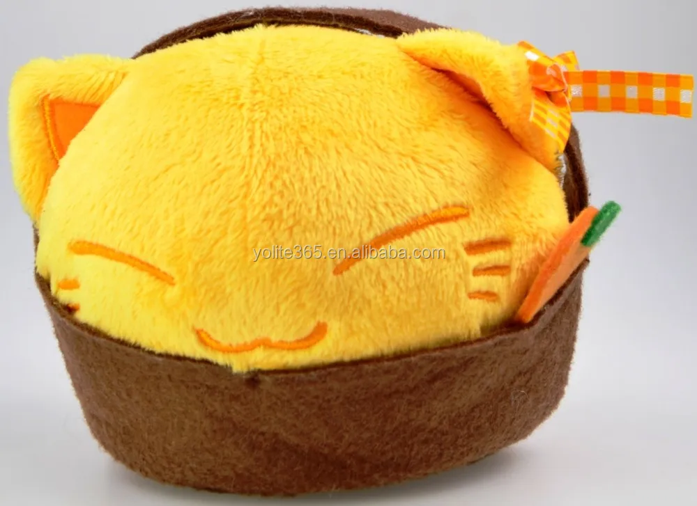 sleeping cat plush