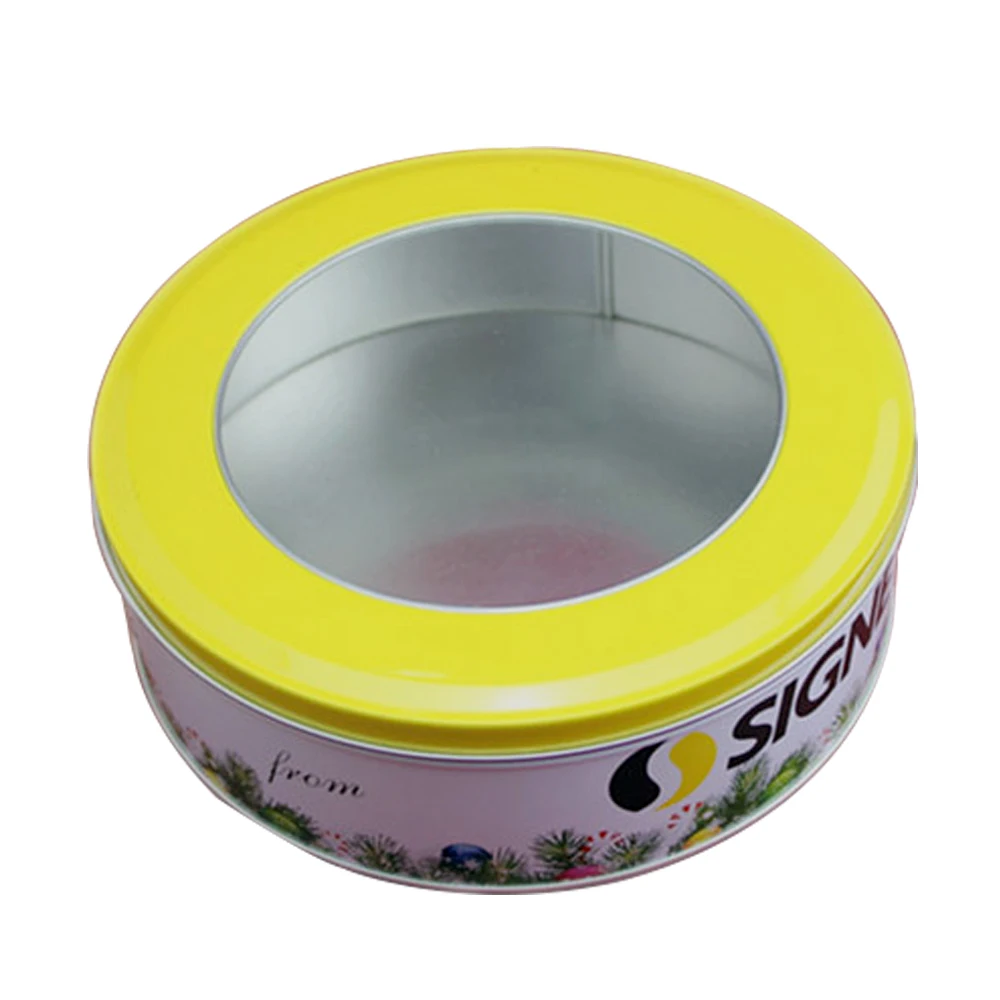 Wholesale Round Tin Can Cake/chocolate/cookie Boxes Buy Decorative