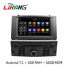 2G RAM Quad Core android 7.1 car dvd player for peugeot 407 GPS Navigation car audio stereo head unit Multimedia navigation