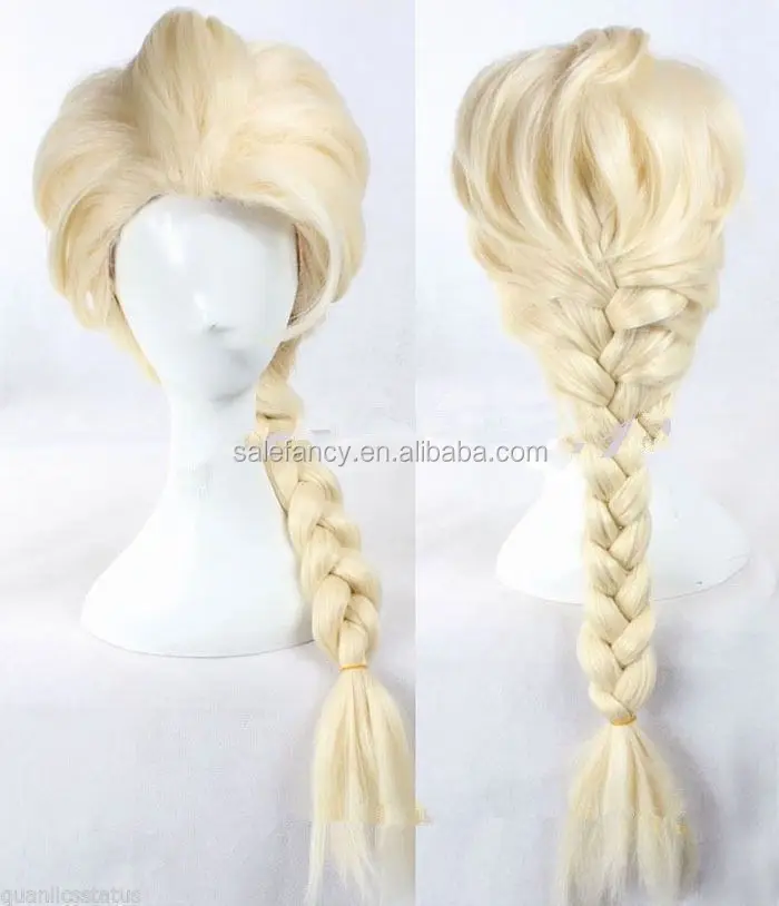 Hot Anime Night Club Medium Wavy Hair Girl Lolita Cosplay Party