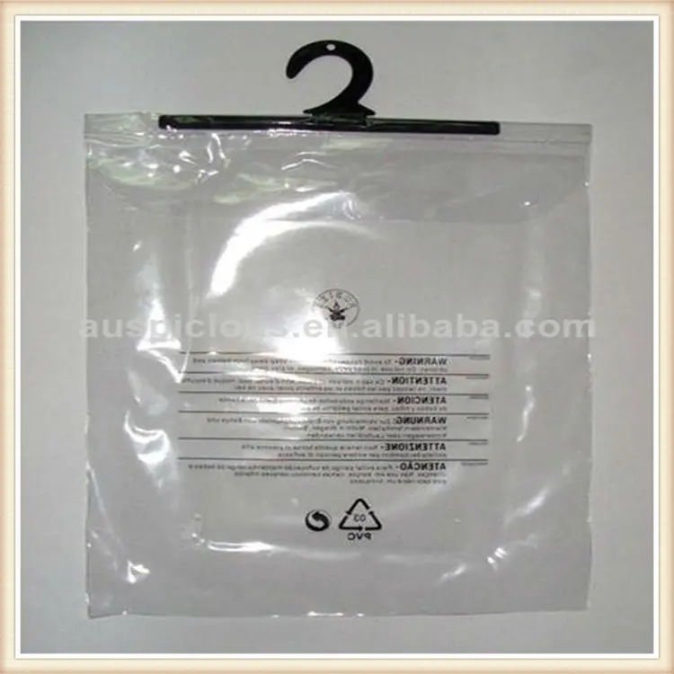 Button Hanger PVC Garment Bags, 0.5 Kg