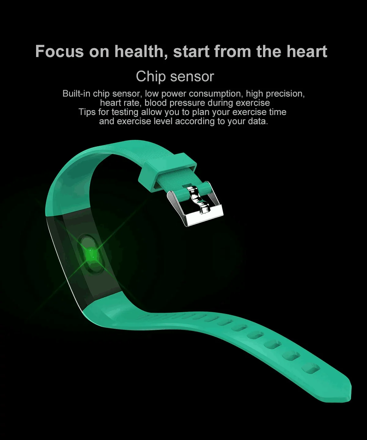 Hot sale support blood pressure heart rate for smart android mobile phone 115 plus smart watch bracelet