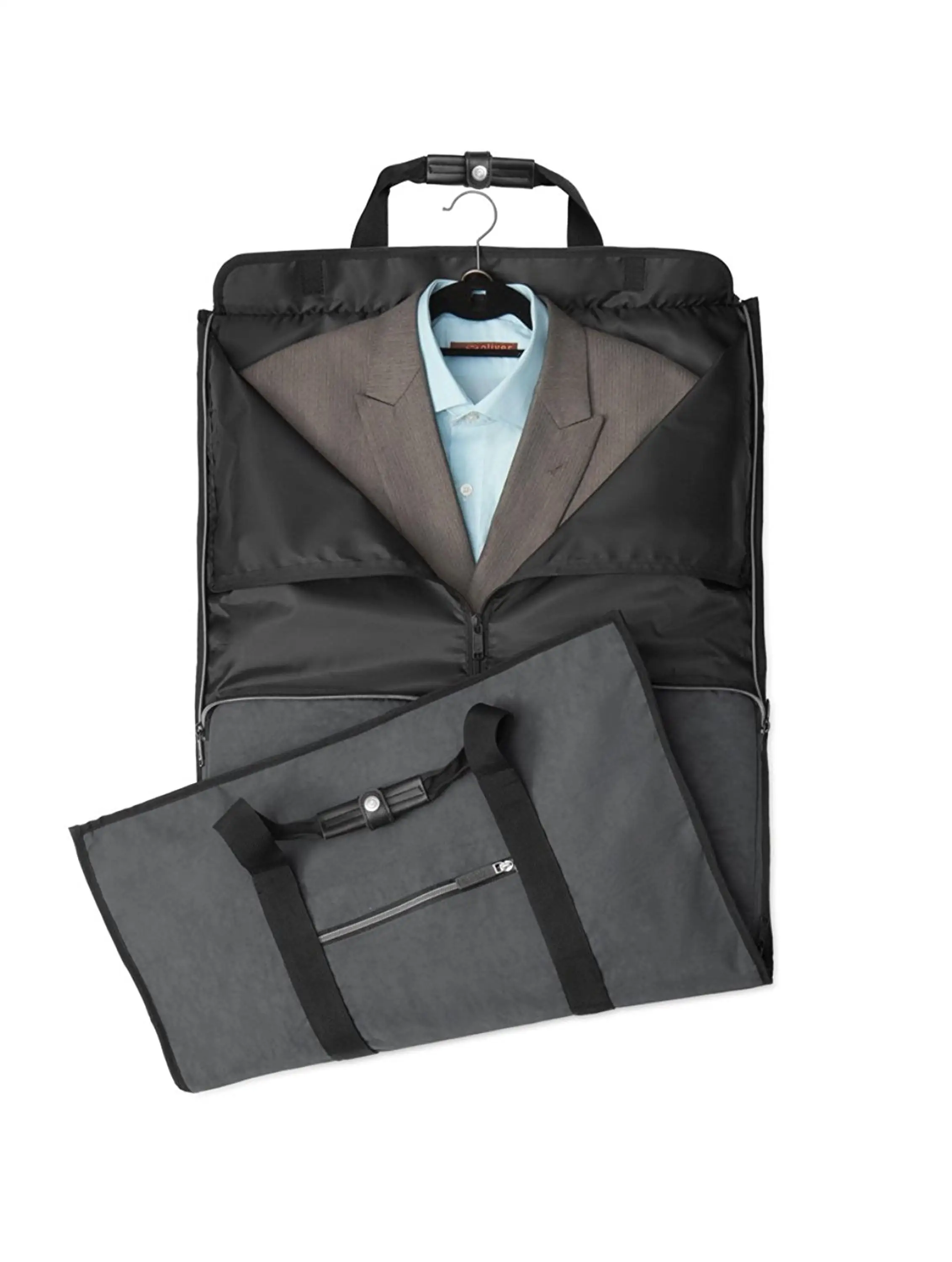 Shenzhen New Design Zip Lock Foldable Suit Duffel Travel Garment Bag ...