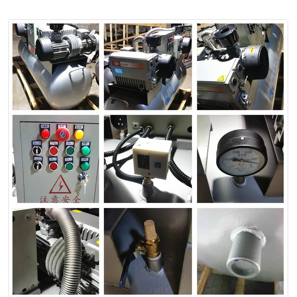 Single Stage 3kw 100 M3/h Rotary Vane Vacuum Pump For Vacuum Tanker