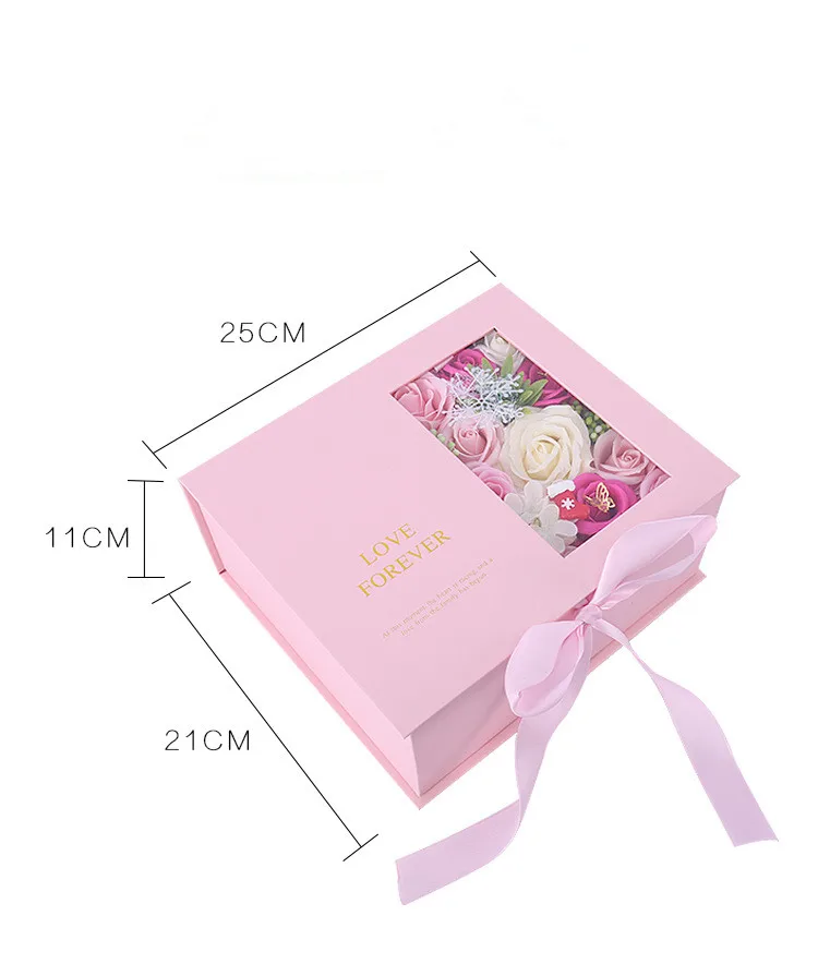 Wholesale Christmas Gift Soap Rose Flower Gift Box For Friend Buy