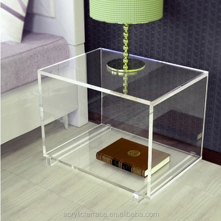 Clear Acrylic Large Cabinet Nightstand Lucite Bedside Tables Buy Clear Acrylic Large Cabinet Nightstand Lucite End Sofa Bedside Tables Home Furniture Product On Alibaba Com