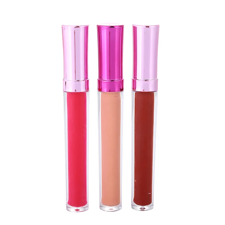 Clear Lip Gloss Wholesale Waterproof Private Label Cosmetic Matte Liquid Lip Stick Lip Gloss 