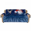 New Santa Claus and Elk Pattern Christmas Series Sofa Protector Cover