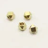 triangle faceted hole carved irregular shape beads