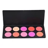 10 Colours Large Powder Blush Blusher Makeup Palette Contouring Kit - Ideal For Professional And Daily Use