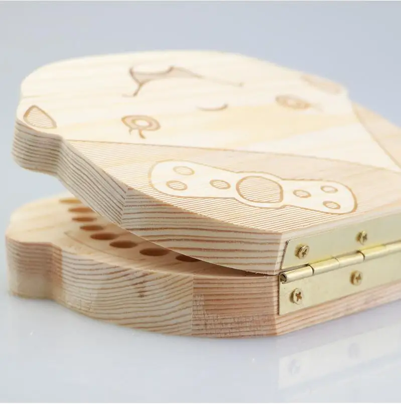 Baby Wooden Teeth Gift Box