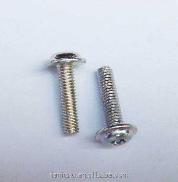 Torx Pan Washer Head Machine Screw,M3,C1022 Carbon Steel Torx Screw ...