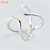 SLand Jewellery online wholesale designer Cross Ring 925 sterling silver large finger rings jewelry for girl women