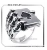 2015 Fashion Cool Men's Gothic Skull Hand Claw Poker Playing Card Ring