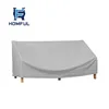HOMFUL Quality Guarantee Outdoor Garden Furniture Cover in light grey