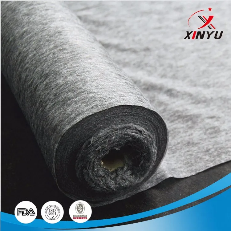 XINYU Non-woven Excellent fusible interlining fabric factory for jackets-2