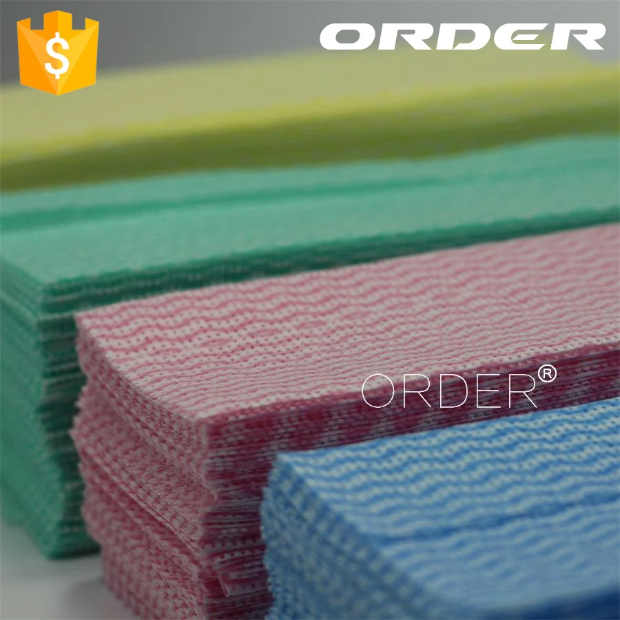 Viscose +polyester Household cleaning items kitchen wipes