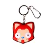 promotional 3d cartoon character soft PVC rubber key chain