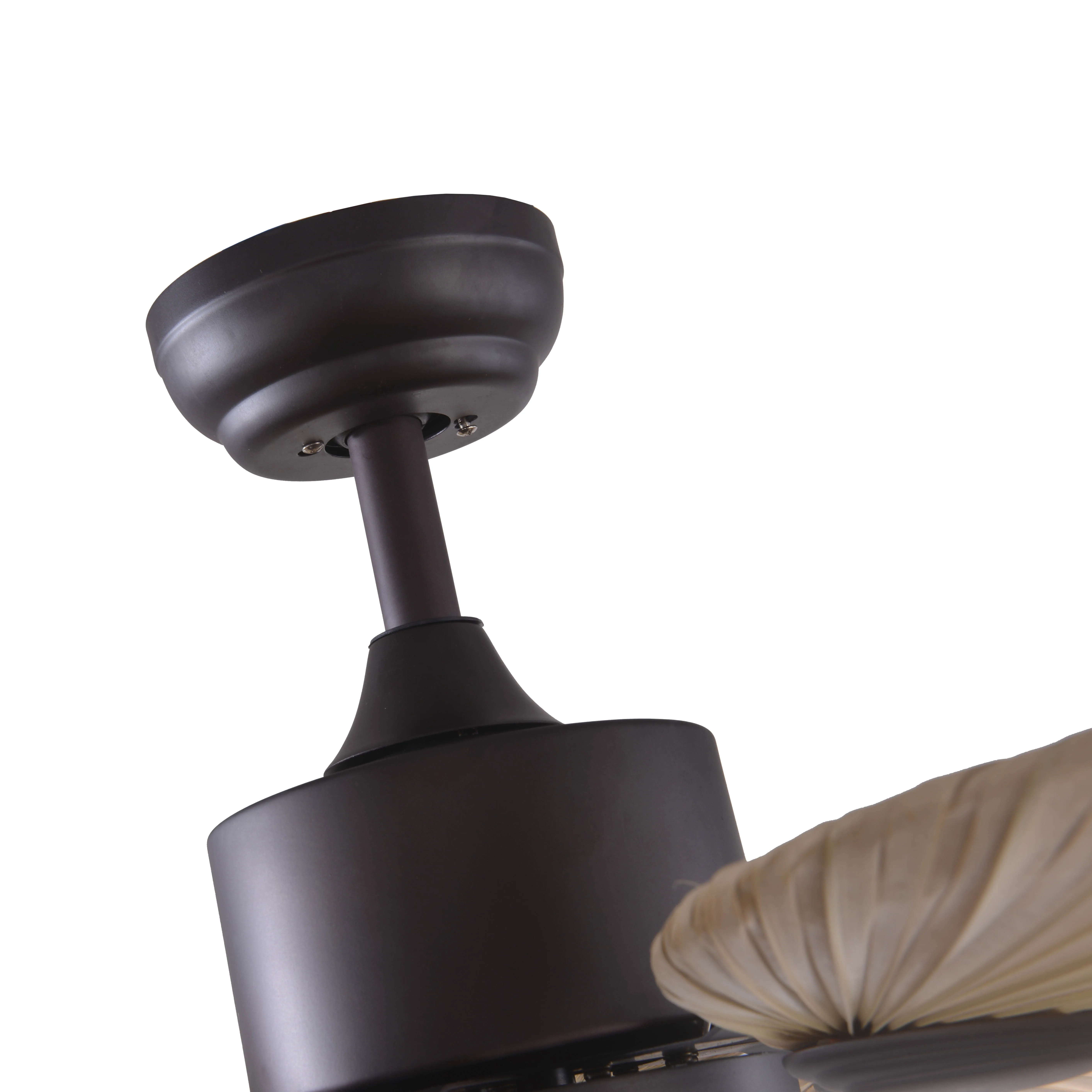 zhongshan factory home appliance 52 inch palm leaf ceiling fan