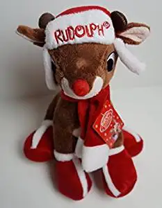 rudolph plush toy
