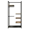 HK Heavy Duty Clothes Rails High Density Tall Hanging Combination Unit Clothes Store Furniture