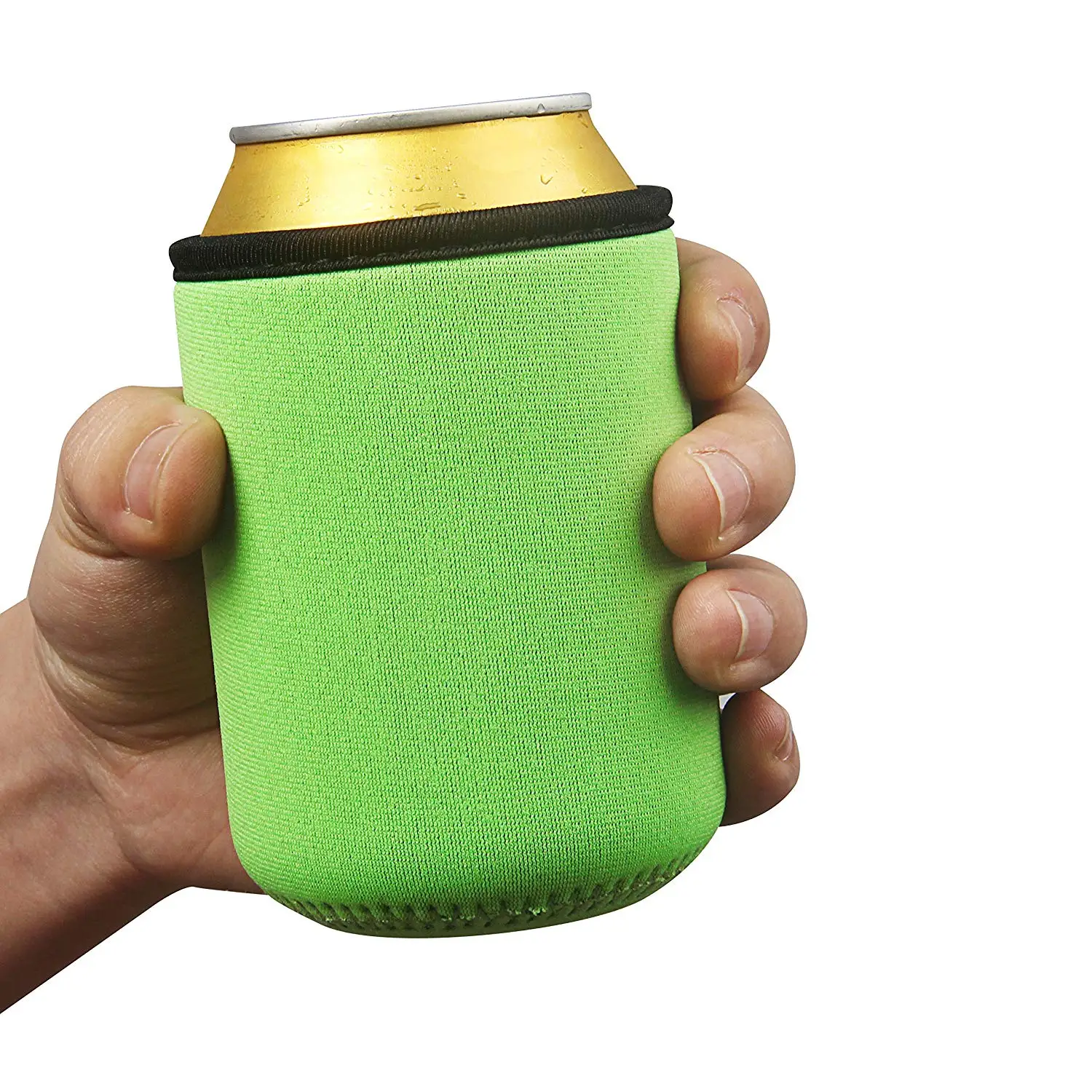 Custom Neoprene Beer Cooler Can Cooler Sleeves Soft Drink Koozie Economy Collapsible Insulated
