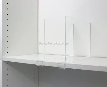 Clear Acrylic Shelf Dividers For Closets Clear Acrylic Shelf Dividers For Closets