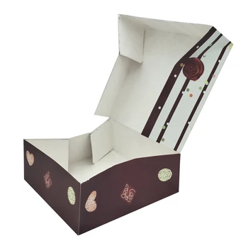 Eco Friendly Custom Printed Bakery Boxes Offset Printing View Cake