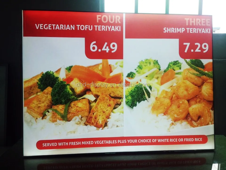 Details about   LED Lase SlimBoard Edgelit Illuminated Restaurant Fast Food Kebab Chip Shop Sign 