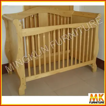 solid wood crib