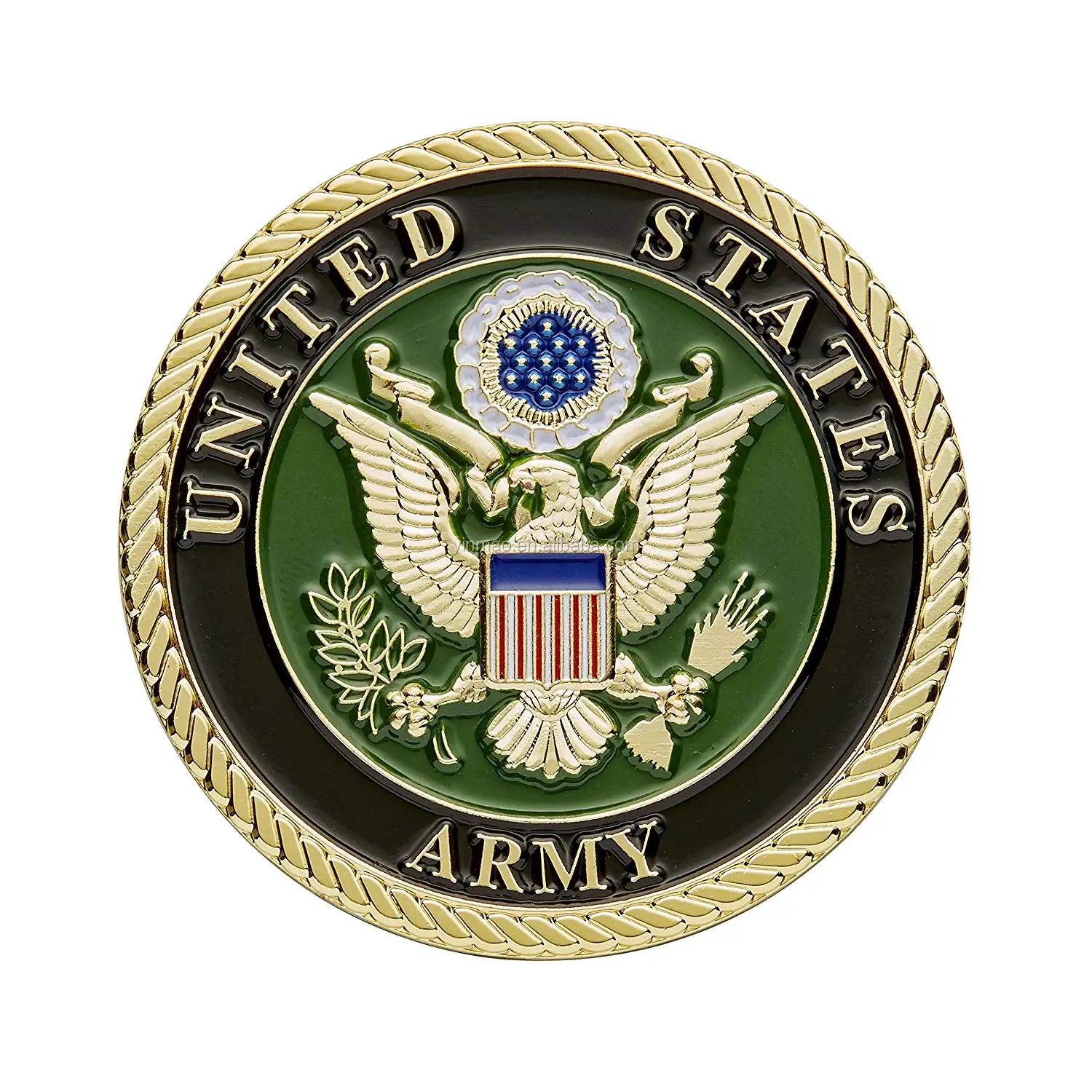 英雄的勇气美国军队挑战硬币与祈祷 1 包 (一枚硬币)