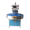 Plastic cake knife Smooth edges disc 2 station green smokeless hot pressure cutting machine