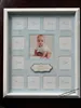newborn baby 12 months wood MDF standing multi window photo frames with 12 openning windows