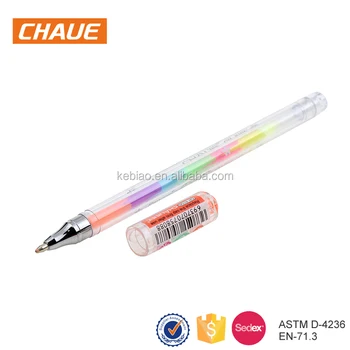 2018 Fantaisie Dessin Arc En Ciel Multicolore Changeante En Plastique Japon Gel Stylos Buy Stylo à Encre Gel Arc En Cielstylos Gel Arc En Ciel