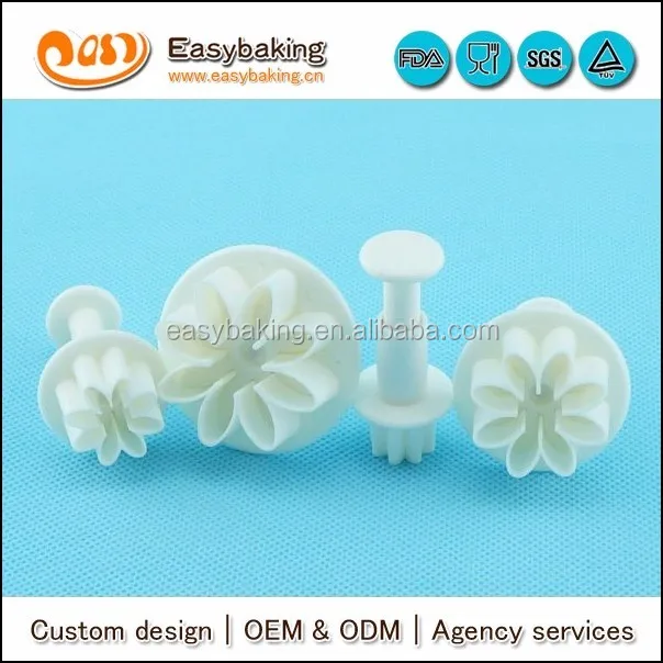 FP-0002 cake decorating Daisy Marguerite plunger cutter set